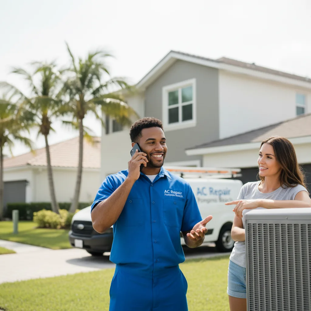 AC Repair Pompano Beach customer support in East Pittsburgh